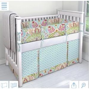 Kumari Garden Teja Tarika Baby Crib Skirt